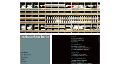 Desktop Screenshot of corbusierhaus.org